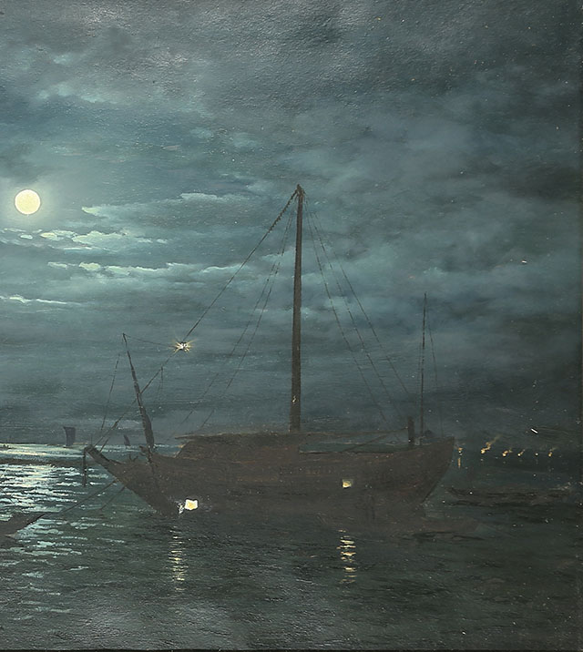 Ships under the Moonlight (1883)