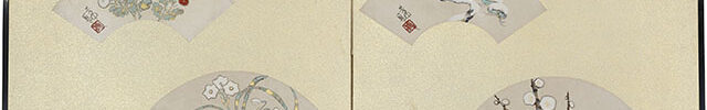 Four Seasons in Fan Shapes