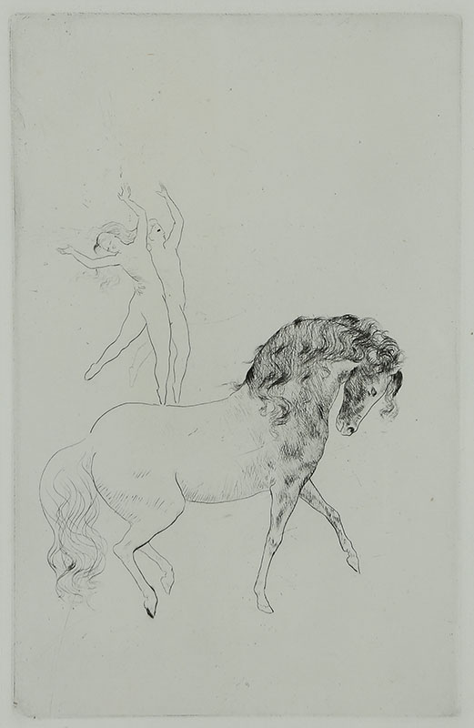 A Series of Saltimbanques, No.9
