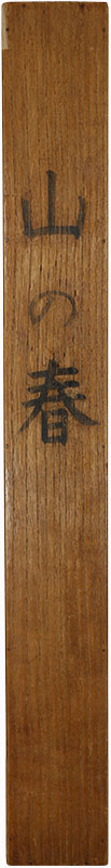 山の春