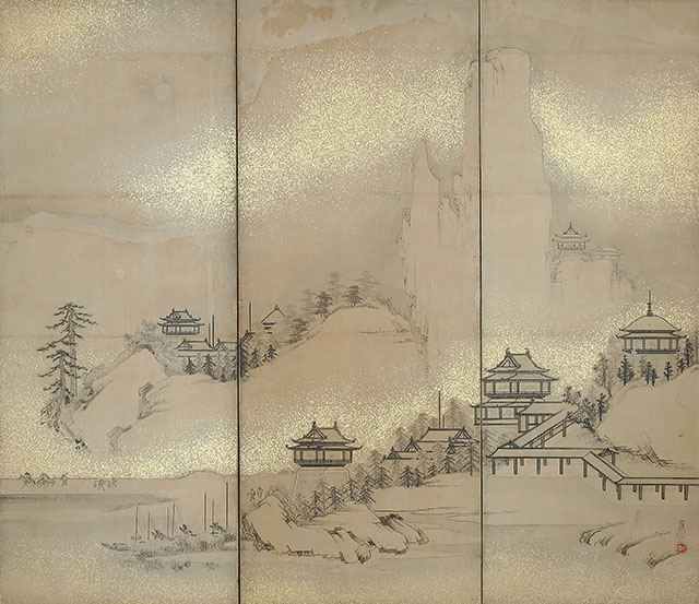 Landscape with Pavilion
