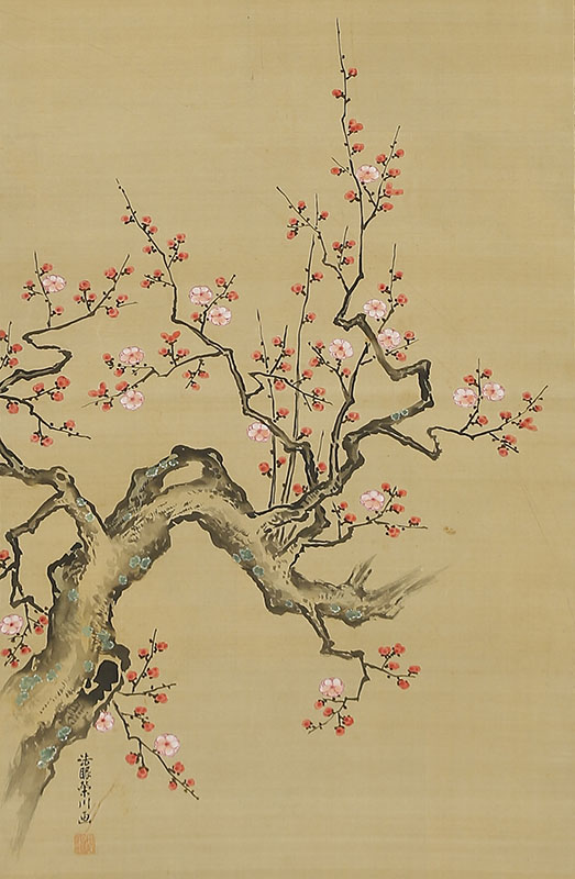 White Plum/ Izumi Shikibu/ Red Plum