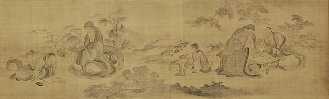 琴棋書画図