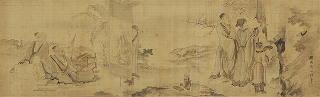 琴棋書画図