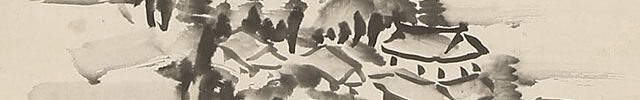 Dazaifu Landscape with self-inscription