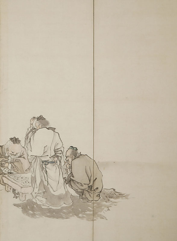 琴棋書画図(文化4年)
