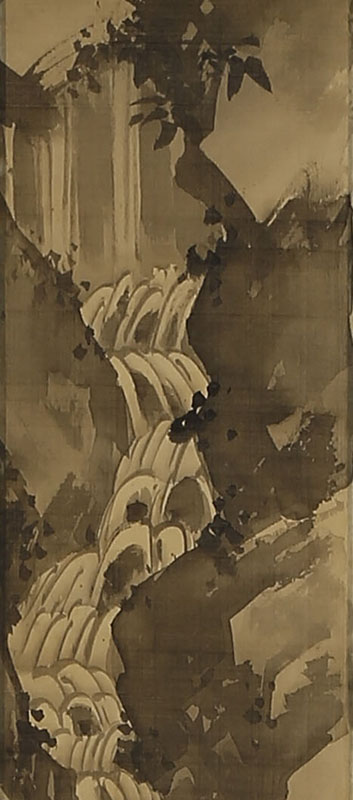 瀑布図(晴川法眼之図)