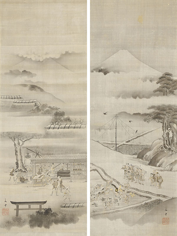 Twelve Sceneries of Mount Fuji