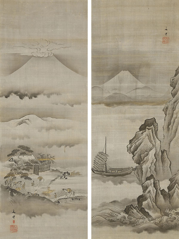 Twelve Sceneries of Mount Fuji