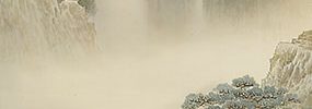 Monkeys and Waterfall