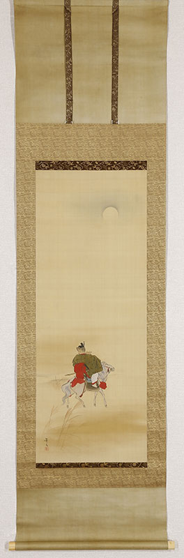 源仲国訪小督図