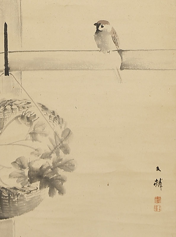 野菜小禽之図