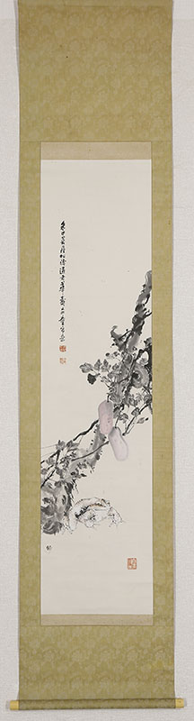 蟾蜍木通之図