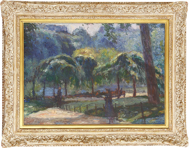 巴里郊外風景 1916