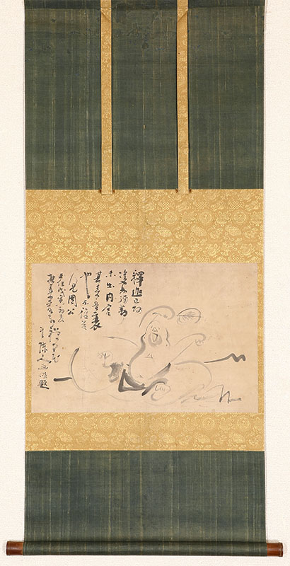布袋自画賛
