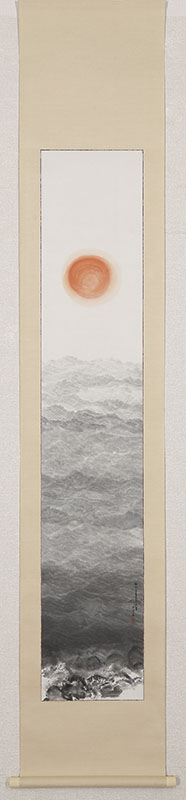 旭日海景図（昭和22年元旦）