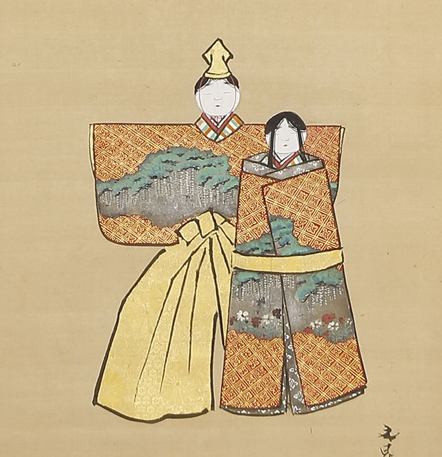 立雛図