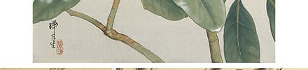 Flowers (1978, 30 original paintings, a pair of screens)