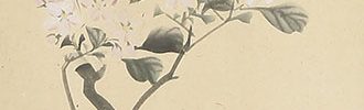 富士柳鶯図　桜花図　椿図　狗子図