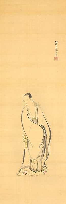 菊慈童図