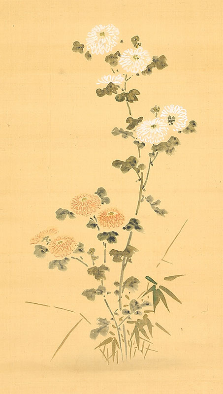 菊慈童図