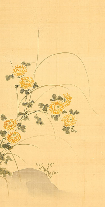 菊慈童図