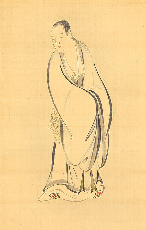 菊慈童図