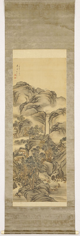 瀧山水図（文政12年）