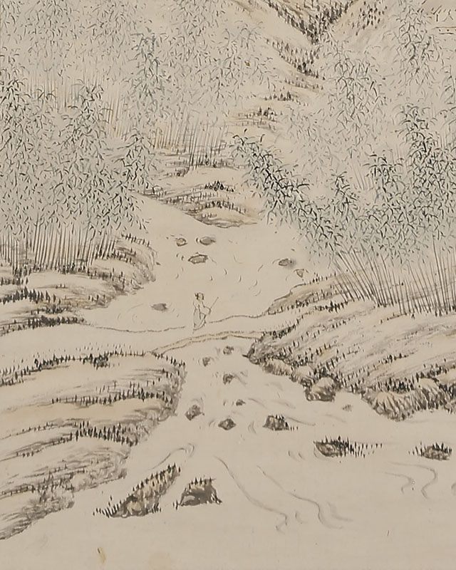 Cottage in Bamboo Forest (1852)