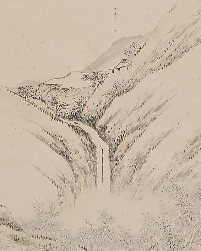 Cottage in Bamboo Forest (1852)