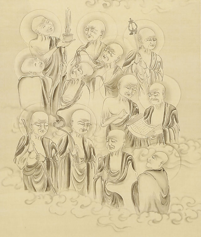 十六羅漢之真容