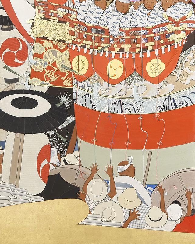 The Boat Float of the Gion Festival