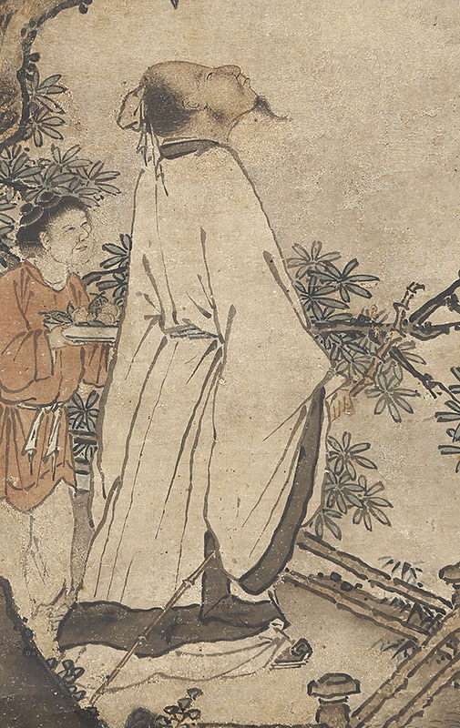 李白観瀑図