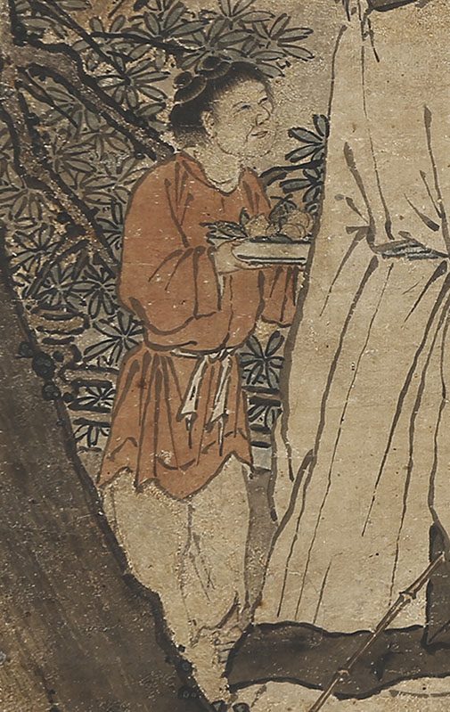 李白観瀑図
