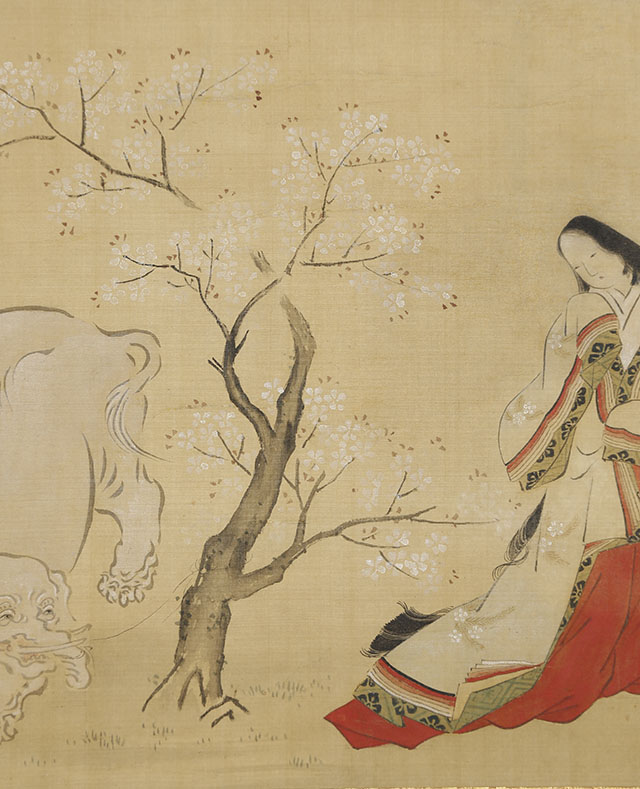 見立普賢菩薩