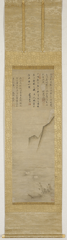 水辺双鳥図