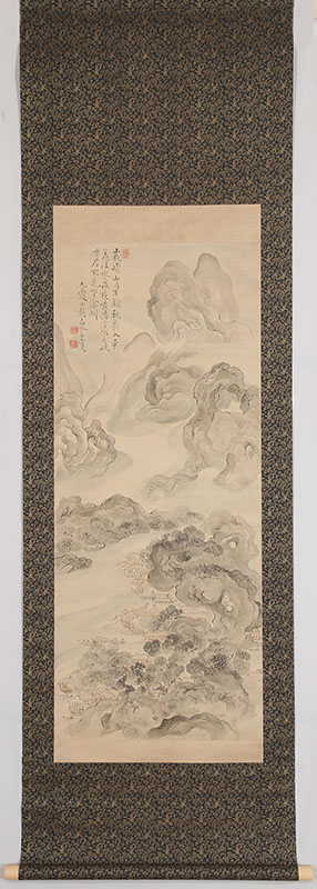 峩嵋山自画賛