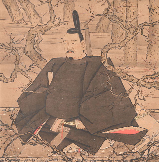 束帯天神図