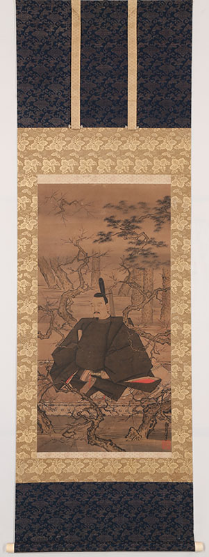 束帯天神図